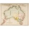 Map Of Australia And Zealand. Drawn And Engraved By J. Archer Pentonville London C.1830 Poster Print (8 X 10)